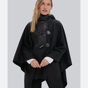 Tuckernuck Black Tucker Toggle Poncho